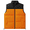 Orange, variant on Vcansion Men's Puffer Vest Sleeveless Outwear with Pockets Beige S