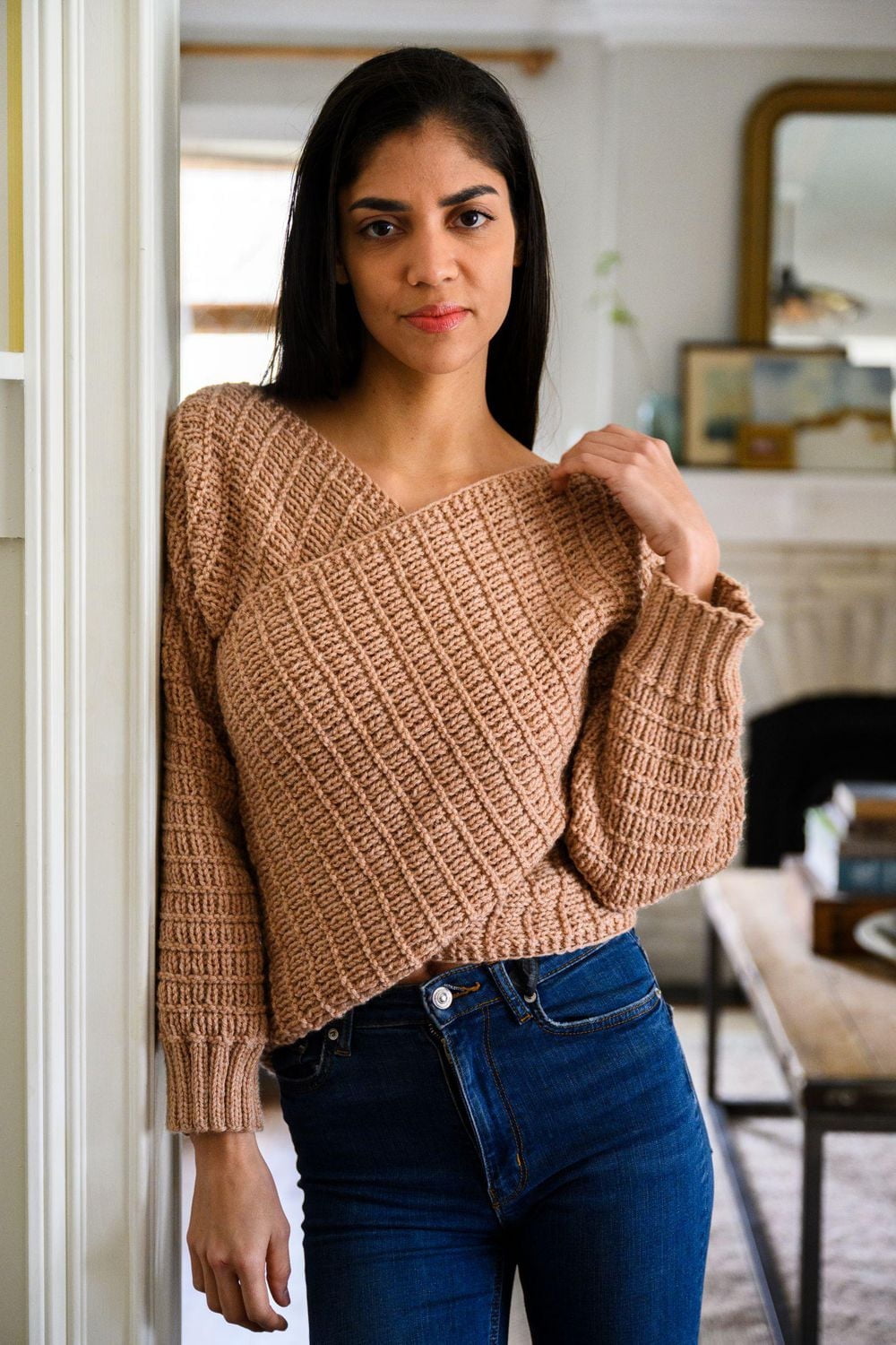 Fil Lion Brand Wool-Ease® Fil acrylique moyen/peigné n° 4, 85g/ 180m, 3-CT