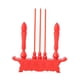 thumbnail image 2 of Quemador de incensario budista ornamento antiguo, soporte de incensario eléctrico, quemador de incensario electrónico LED para el hogar de adoración d Rojo, 2 of 9