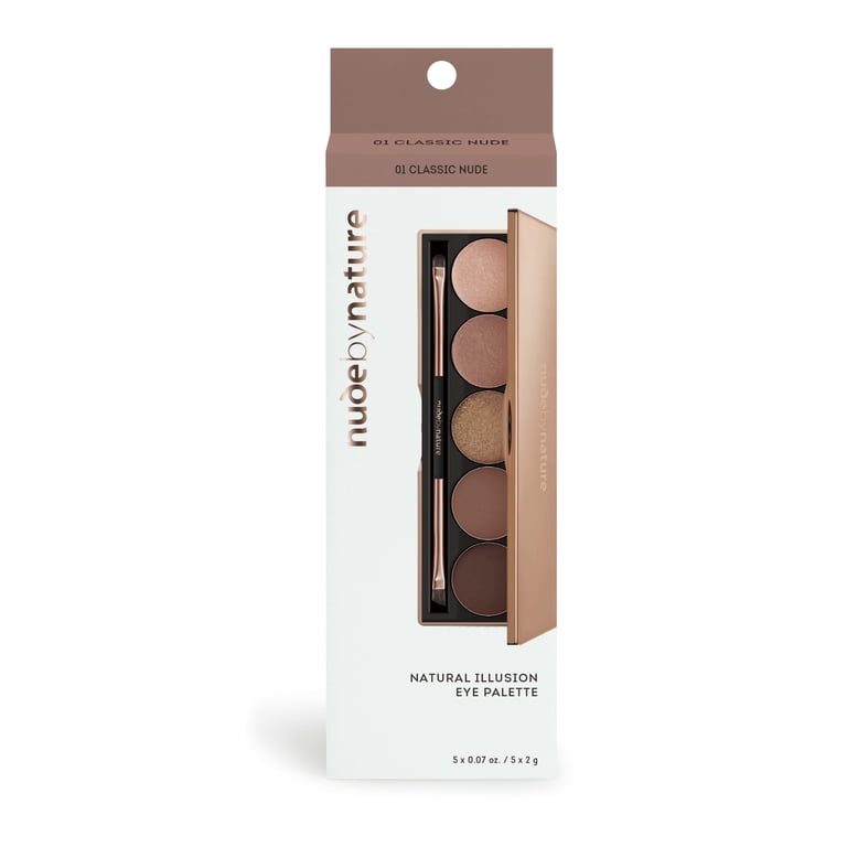 Nude By Nature Natural Illusion Eye Palette, Classic Nude photo 3