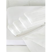 Gerber Baby Neutral White Cotton Flatfold Birdseye Diaper, 10-Pack, One Size