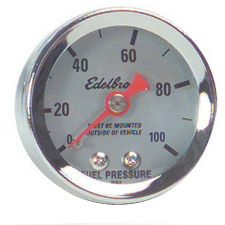 Nitrous Fuel System - Edelbrock 73825 50 Nitrous System Fuel Pressure Gauge