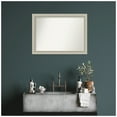 thumbnail image 4 of Amanti Art Custom Wall and Bathroom Mirror (24.75 x 33.75 in.), Romano Silver Narrow Frame, 4 of 6