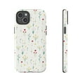 thumbnail image 2 of Minimal Wildflower iPhone Case – Dainty Floral Phone Cover in White for iPhone 16, 15, 14, 13, 12, 11 Pro, Plus, Max, 2 of 5