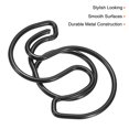 thumbnail image 4 of Unique Bargains Paper Clip Coated Letter S Shape Alphabet Clips Bookmarks, Black, 100 Count, 4 of 6