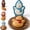 U3, variant on Christmas Mini Pie Molds, Reusable Embossed Hand Baking Molds