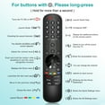 thumbnail image 6 of Replacement Voice Magic for LG-TV-Remote Control, for Magic Remote MR21 MR22 MR23 MR24GA with Voice Recognition and Pointer Function, Including UHD OLED QLED NanoCell 4K 8K Series, 2019~2024 Model, 6 of 8