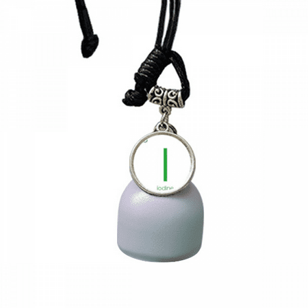 

Chestry Elements Period Table Halogens Element Iodine I Wind Chimes Bell Car Pendant