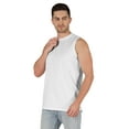 thumbnail image 4 of Inkmeso Men's Lightweight Cotton Tank Tops Moisture Wicking Sleeveless Shirts Workout Muscle Tank, 4 of 7