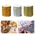 thumbnail image 2 of JZROCKER Elastic String Metallic Stretch Cord Braided Beading Cord Braiding Rope for Craft Making, 2 of 14