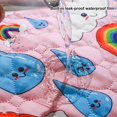 thumbnail image 2 of CSChome Pet Diaper Pad Pet Pad Dog Diaper Mat Soft Breathable Cartoon Print Washable Training Urine Mat, 2 of 6