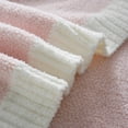 thumbnail image 4 of YIRUIO Ultra Soft Throw Blanket Fluffy Warm Comfy For Couch Bed Home Decor Or Gift Throw Size 50”X60”, 4 of 10