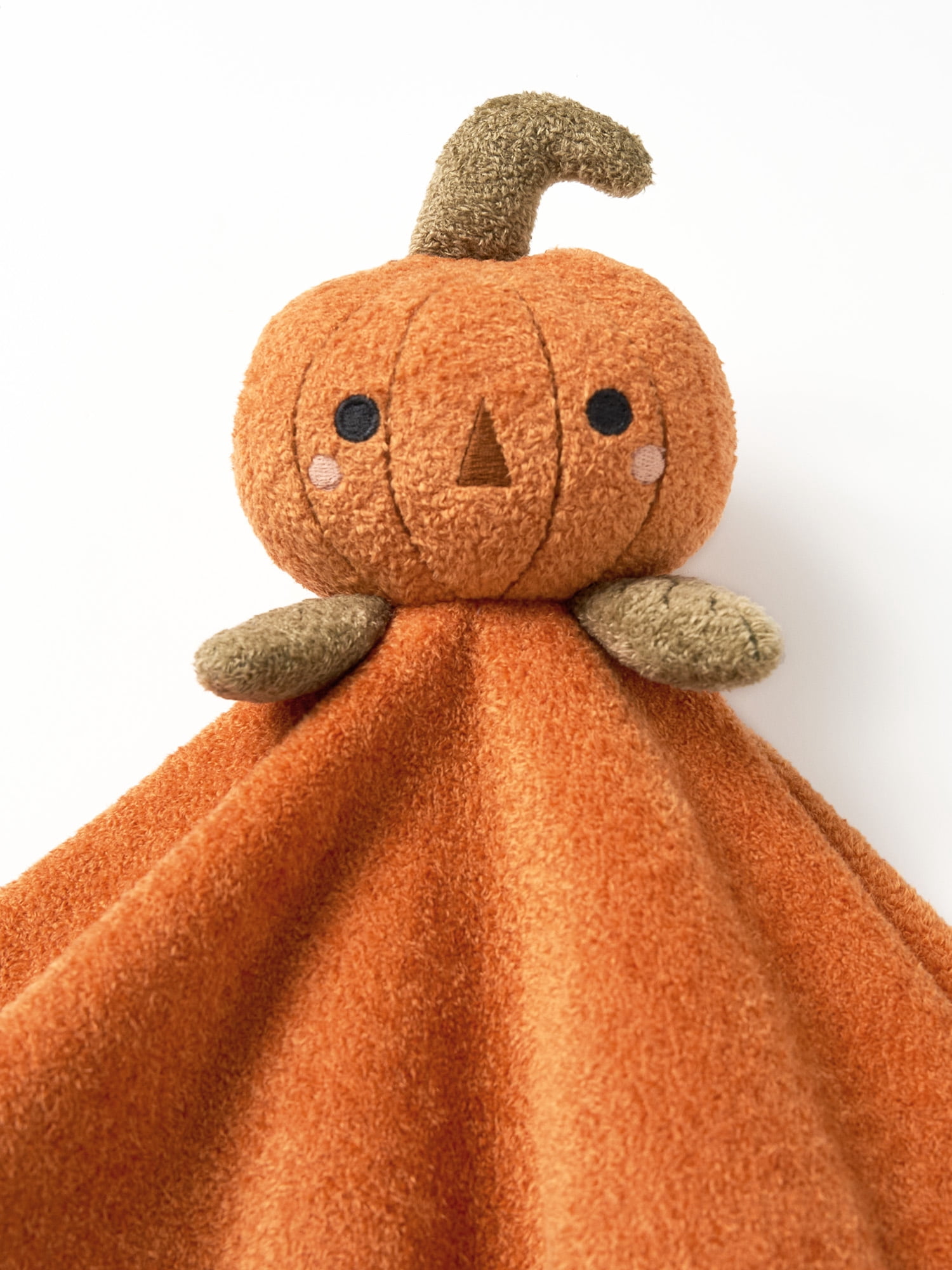 Modern Moments by Gerber Baby and Toddler Halloween Security Blanket, Pumpkin