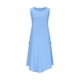 thumbnail image 5 of mfyjkho Vestidos de fiesta para mujer, Vestido irregular de color liso para mujer, suelto, sin mangas, con cuello redondo y botones laterales Vestidos largos para mujer xxl, 5 of 7