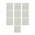 thumbnail image 3 of 10 paneles de pared 3D, paneles de pared decorativos, paneles de pared de ladrillo de espuma sintética modernos para 7mm Blanco, 3 of 9