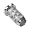 thumbnail image 3 of Ferrules String-Through Body String Ferrules Small Size Metal Hardware Parts for Electric Guitars Set of 6PCS Silver, 3 of 7