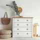 thumbnail image 4 of 8 Pieces Wood Rattan Cabinet Knobs Round Drawer Pulls for Cupboard Cabinet Dresser with Screws, 4 of 5