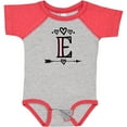 thumbnail image 3 of Inktastic Letter E Monogram Tribal Arrow Girls Baby Bodysuit, 3 of 5