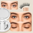 thumbnail image 2 of Kit de pestañas postizas magnéticas LASHVIEW XYT01 con aplicador, 2 of 9
