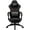 Black, variant on GOOSEA Ergonomic Gaming Chair with Massage Lumbar Support and Footrest — PU Leather Reclining Computer Desk Chair with Pocket Spring Cushion for Adults, Big and Tall Game Chair, Black