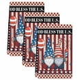 thumbnail image 2 of God Bless America Kitchen Towels Set of 3, Gnomes Red Blue Stripes Stars Country Absorbent Dish Towels for Kitchen, Microfiber Hand Towel, Quick Drying Tea Towel for Cleaning Decorative Dishcloths, 2 of 7