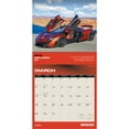 thumbnail image 3 of Supercars | 2026 12x24" (Hanging) Monthly Square Wall Calendar | Plato, 3 of 9