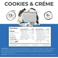 thumbnail image 2 of Power Crunch Protein Energy Wafer Bar – Cookies & Creme (12-Pack), 2 of 6