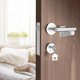 thumbnail image 2 of Baby Child Safety Lock 5 Pcs Adhesive Safety Door Handle Lock Safety Lock Door Stopper Rotating Handles Door Lever Lock, 2 of 5
