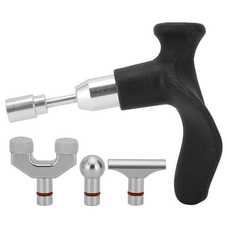 Massage Gun Deep Tissue Massage Tool Acupressure Trigger Point Pressure Massager with 3 Head for Thighs Feet Arms Calves Neck | Walmart Canada