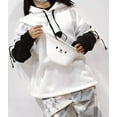 thumbnail image 3 of Chaos Wolrd Womens Girls Brown Bear Hoodie Long Sleeve Kawaii Sweatshirts, 3 of 3