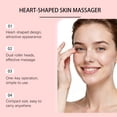 thumbnail image 2 of Ohmyroo Microcurrent Facial Lifting Massage Roller Heart-Shaped Rejuvenation Beauty Device for Face and Neck Firming, 2 of 9