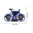 thumbnail image 3 of ¡Gran Descuento!, Reloj de escritorio con cambio de página estilo bicicleta, reloj decorativo con adornos de moda Akmoler, 3 of 9