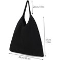 thumbnail image 2 of CoCopeaunts tote bag aesthetic Women's Shoulder Handbags Hand crocheted Bags large Shoulder Shopping Bag canvas tote cute, 2 of 7
