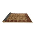 thumbnail image 2 of Ahgly Company Indoor Square Oriental Brown Industrial Area Rugs, 7' Square, 2 of 4