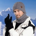 thumbnail image 2 of SUSUSU Kids' Outdoor Adventure Set, Winter Hat Scarf Gloves, Three-Piece Warm Combo, 2 of 6
