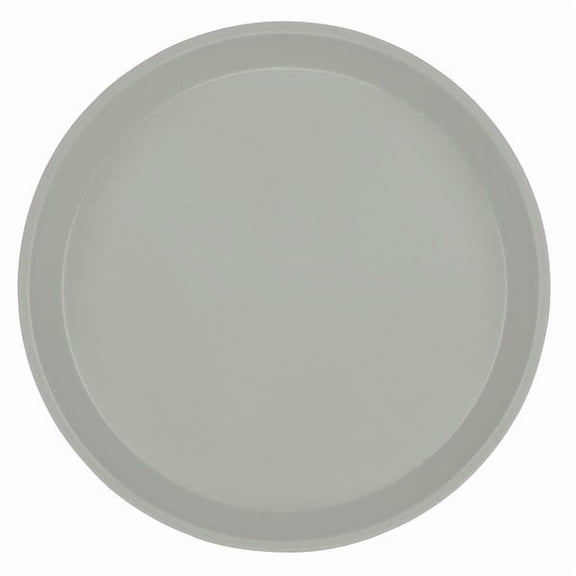 Cambro 1000199 10" Round Taupe Fiberglass Camtray - 12/Case