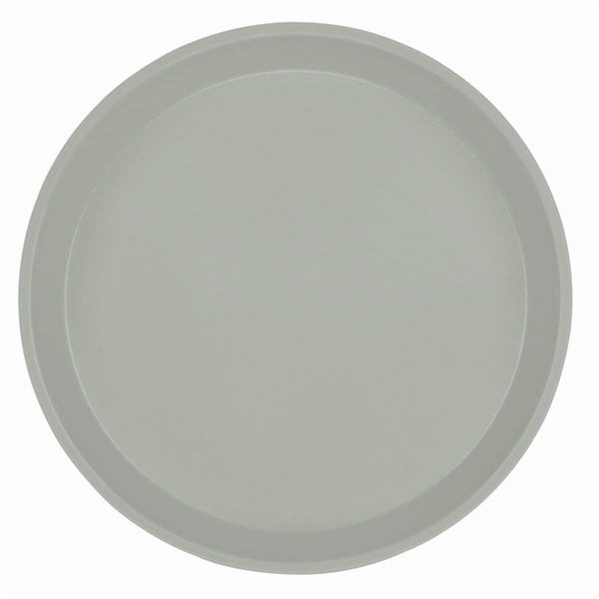 Cambro 1000199 10" Round Taupe Fiberglass Camtray - 12/Case