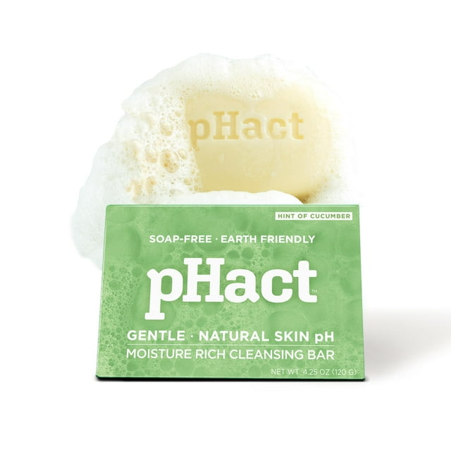 Barra limpiadora ANDREW LESSMAN PhAct, pepino rico en humedad, 125 ml