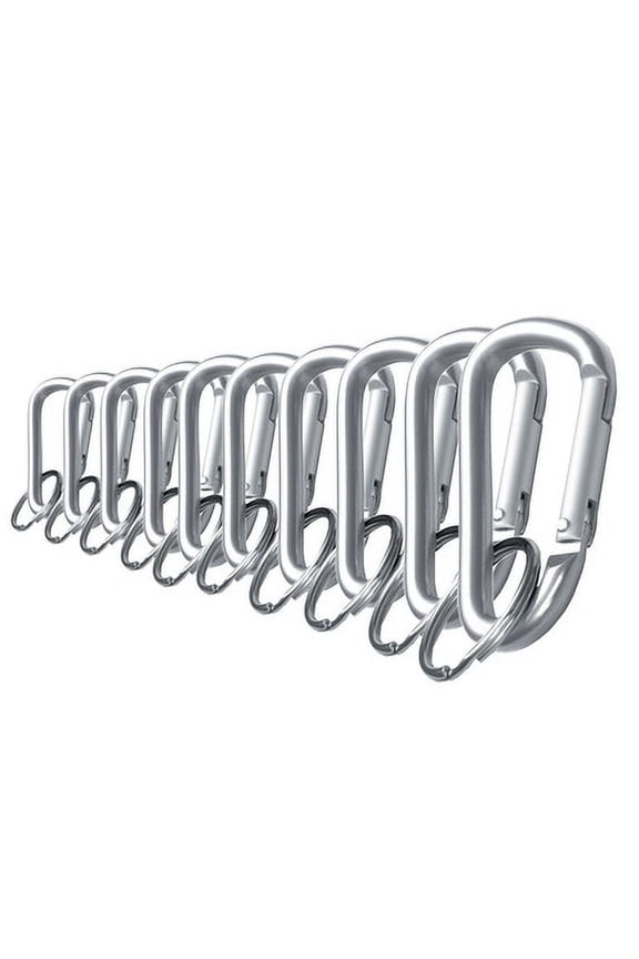 LUCKY LN Small C-Clip Ring Anodized Alum Silver