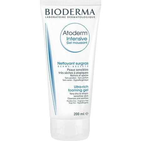 Bioderma Atoderm Intensive Foaming Gel Body Wash for Very Dry Skin - 6.7 fl.