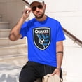 thumbnail image 3 of San Jose Earthquakes Tshirt Men'S Basic Short Sleeve Cotton Tee For Daily Wear, 3 of 4