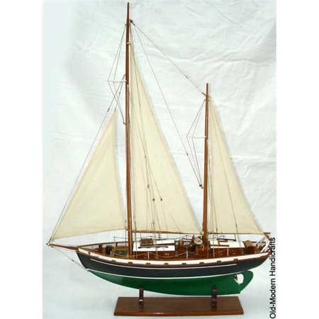 Old Modern Handicrafts Y124 Daphne Sailboat Schooner Yacht Model