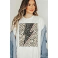 thumbnail image 5 of LEOPARD LIGHTNING GRAPHIC PLUS SIZE TEE / T-SHIRT, 5 of 5