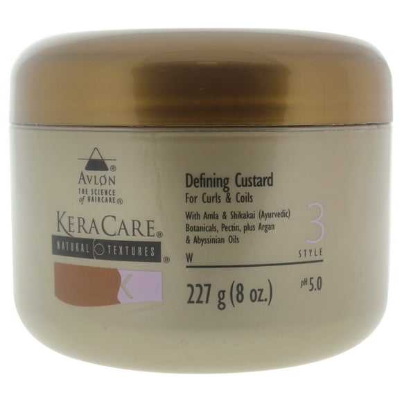 KeraCare Textures Naturelles Définissant Crème Pâtissière par Avlon pour Unisexe - 8 oz Crème