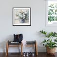 thumbnail image 3 of Art.com Garden Blooms I Blue Crop Art Print by Danhui Nai, Black Frame Wall Art, 29" x 29", 3 of 5