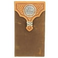 thumbnail image 2 of Nocona Western Wallet Mens Leather Rodeo Cowboy Prayer Brown N5454244, 2 of 2