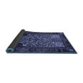 thumbnail image 2 of Ahgly Company Indoor Square Persian Blue Traditional Area Rugs, 7' Square, 2 of 4