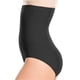 thumbnail image 4 of Bragas de mujer Calzoncillos sin costuras de cintura alta Braguita moldeadora de control de abdomen, Negro, 3XL Vogacara AP002528-04, 4 of 5