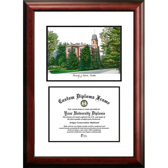 University of Colorado, Boulder 8.5" x 11" Scholar Diploma Frame