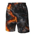 thumbnail image 4 of Logiee Molten Lava Abstract Flow Print Mens Swim Trunks Quick Dry Board Shorts,Breathable Hawaii Beach Shorts Swimwear Bathing Suits-X-Large, 4 of 6